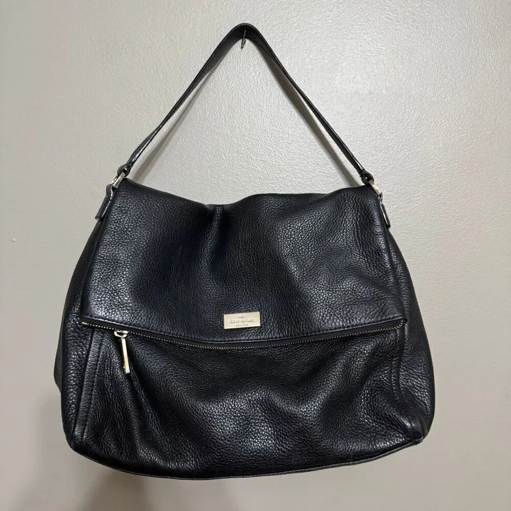 Kate Spade New York Highland Place Maria Leather Crossbody, Black